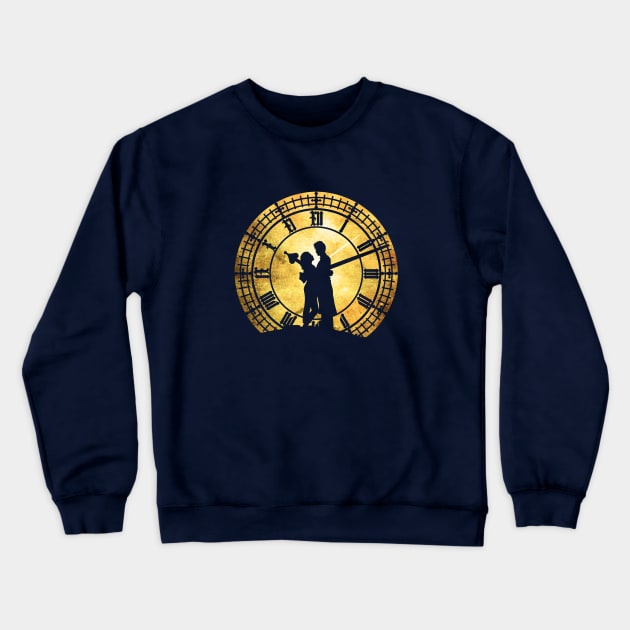 Through Time and Space Crewneck Sweatshirt by DVerissimo